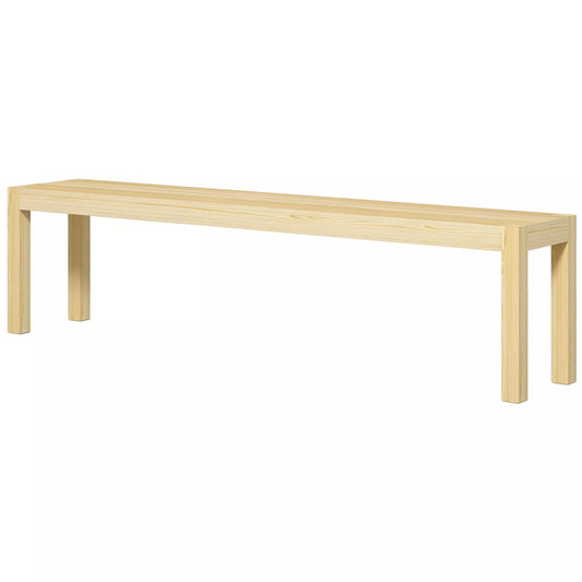 Suolas, 3 vietų, iki 330 kg, pušies mediena, 175x33x45 cm