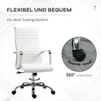 Baltos kėdės 360° sukimosi schema