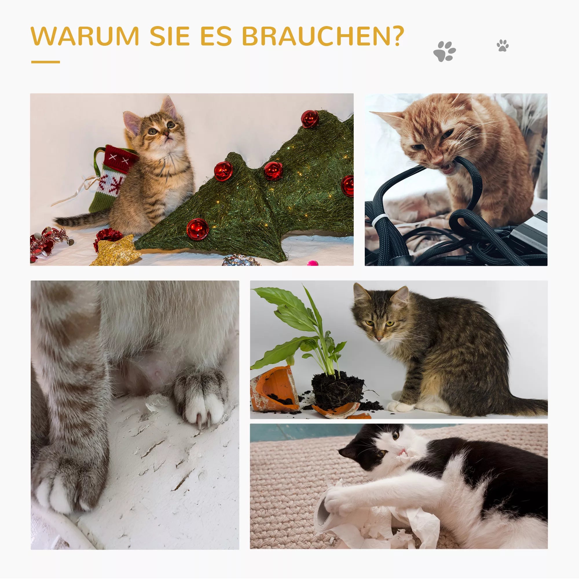 Kratzbaum 57 cm Mažas kačių medis su kačių urvu, poilsio platforma, kačių medžiojimo medis su medžiojimo lenta, žaidimų kamuoliu, kačių baldai katėms iki 5 kg Šviesiai pilkos spalvos