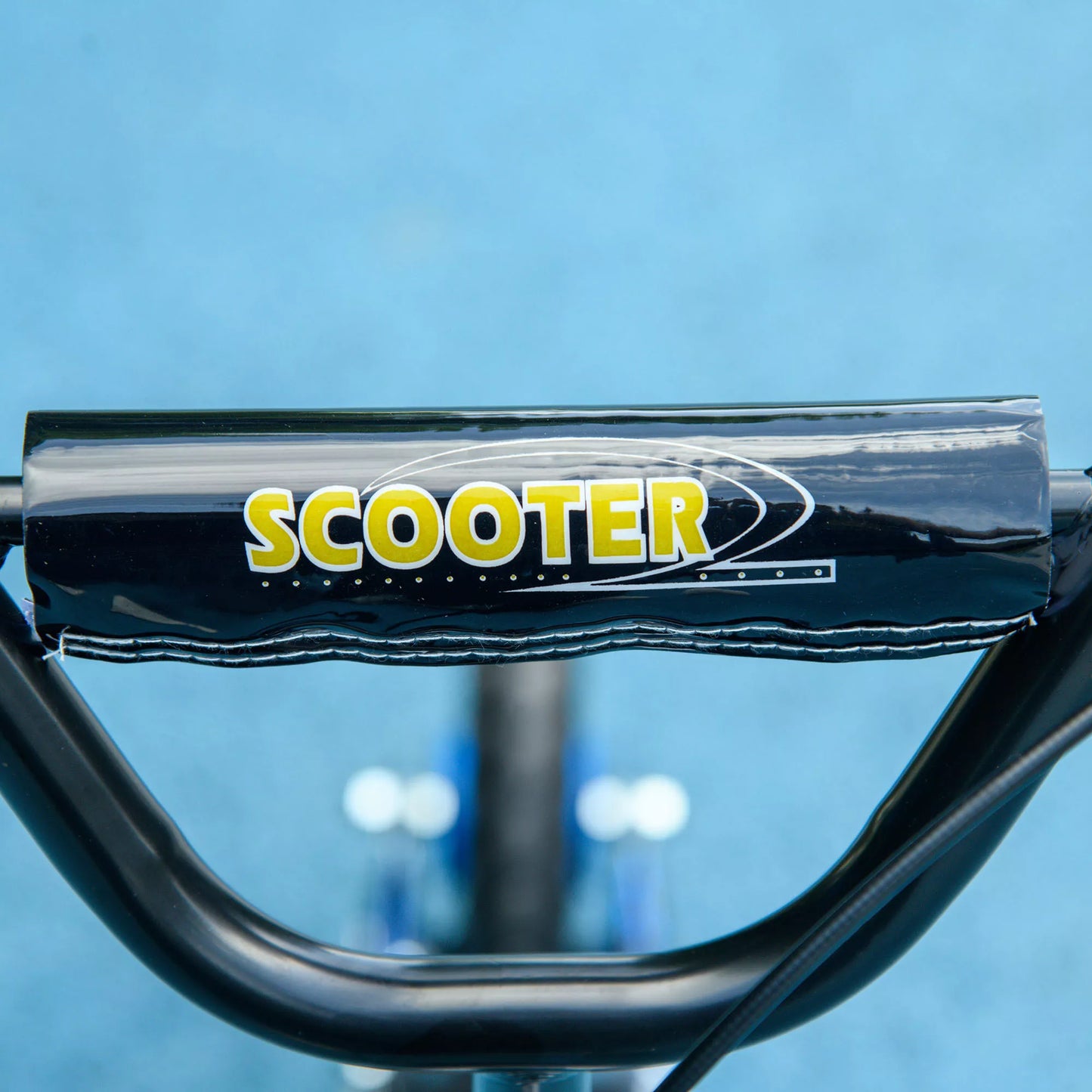 Vaikiškas paspirtukas, aukščio reguliuojamas paspirtukas vaikams, su stabdžiu, stoveliu, 2 ratais, plieninis, mėlynas