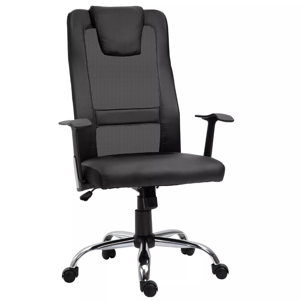 Biuro kėdė ergonomiška reguliuojamo aukščio juoda