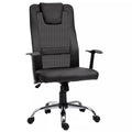 Biuro kėdė ergonomiška reguliuojamo aukščio juoda
