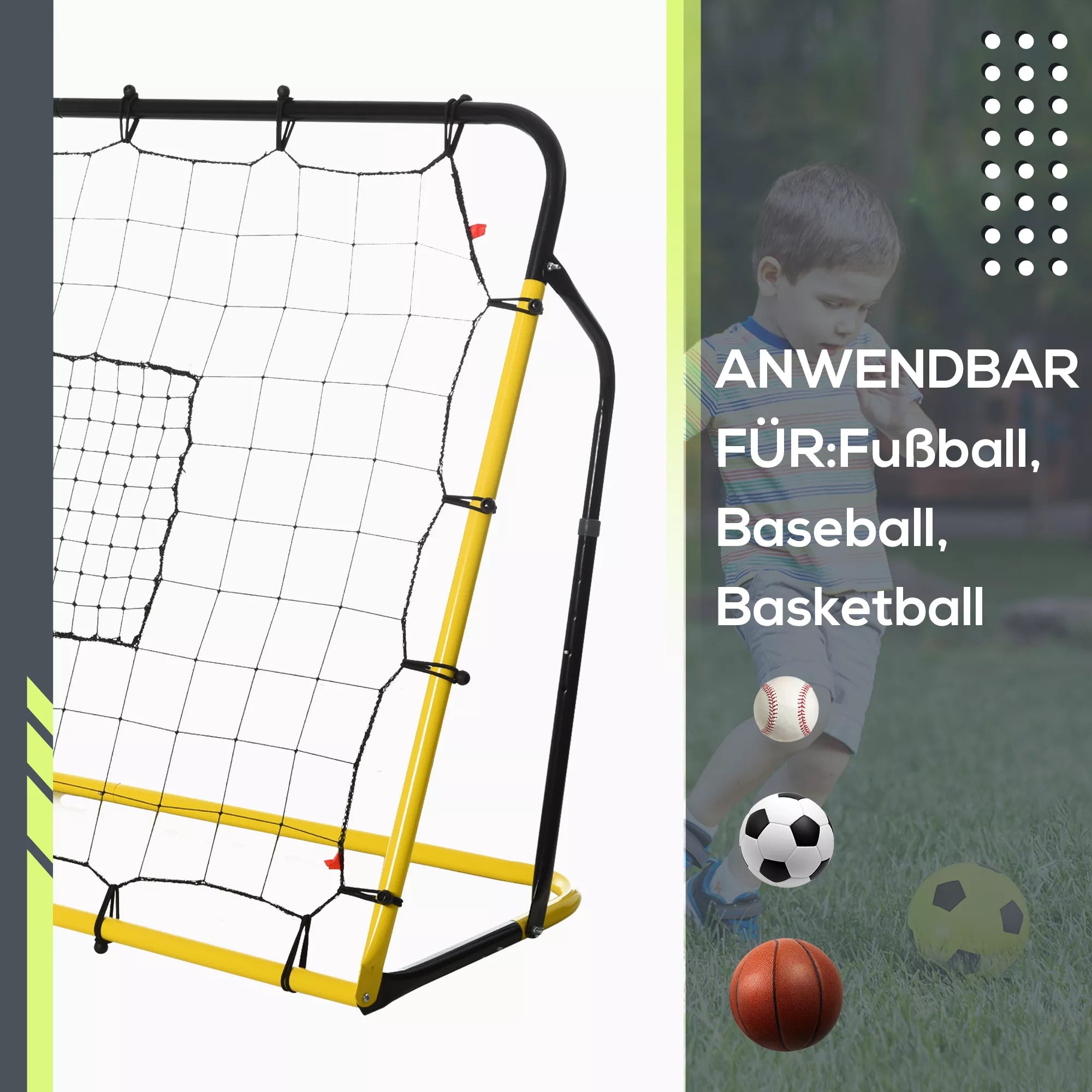 Schema su sienelės naudojimu futbolui, beisbolui ir krepšiniui