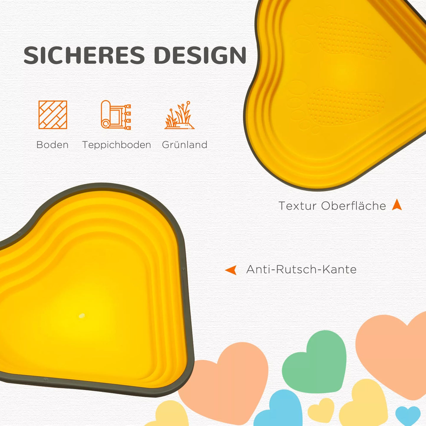 Balansinės pakopos, 11 vnt. rinkinys, sudedamos ir lengvos, neslystančios, skirtos naudoti viduje/lauke