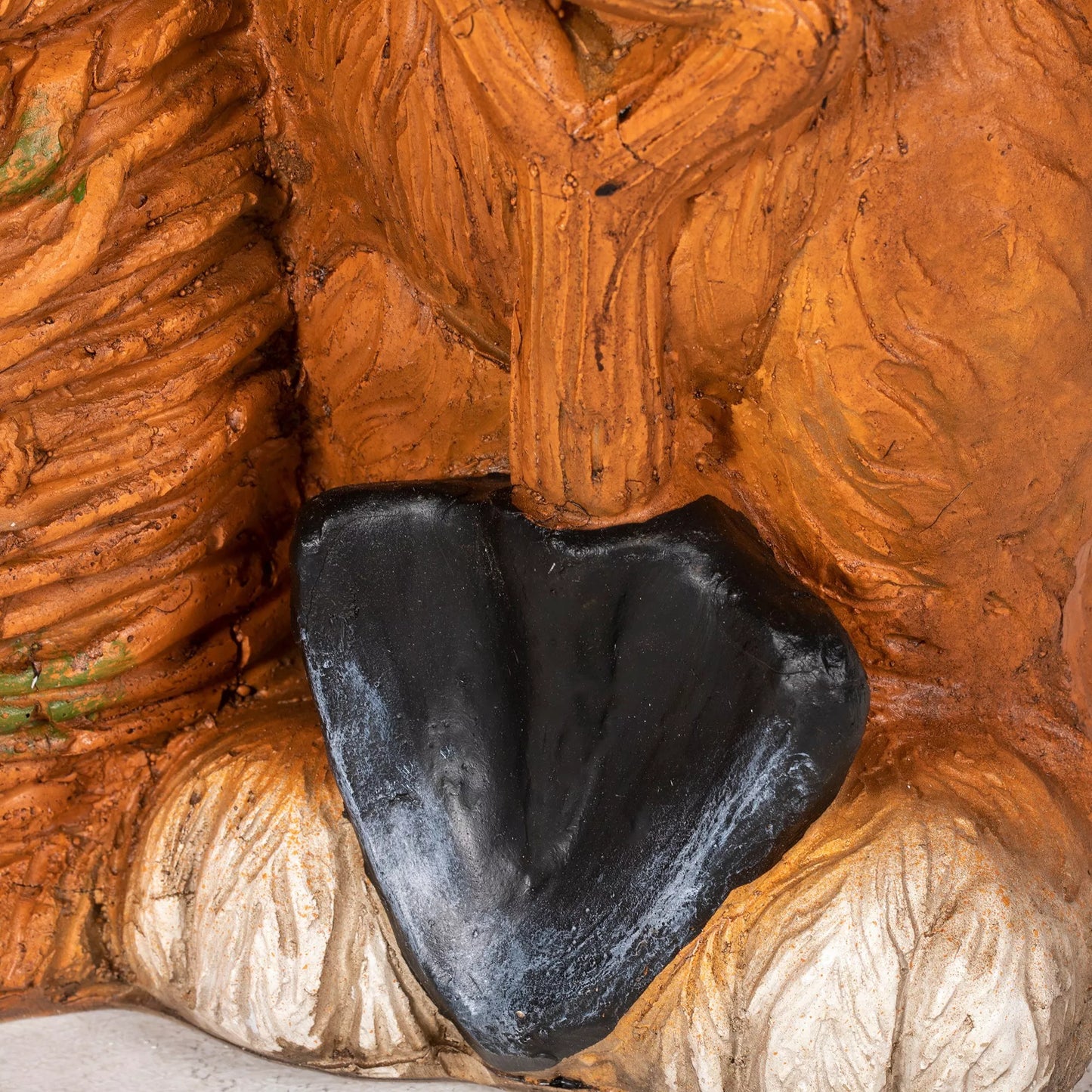 Gėlių vazonas, triušis su gluosnių krepšeliu, atsparus oro sąlygoms, 45x27x50cm, ruda