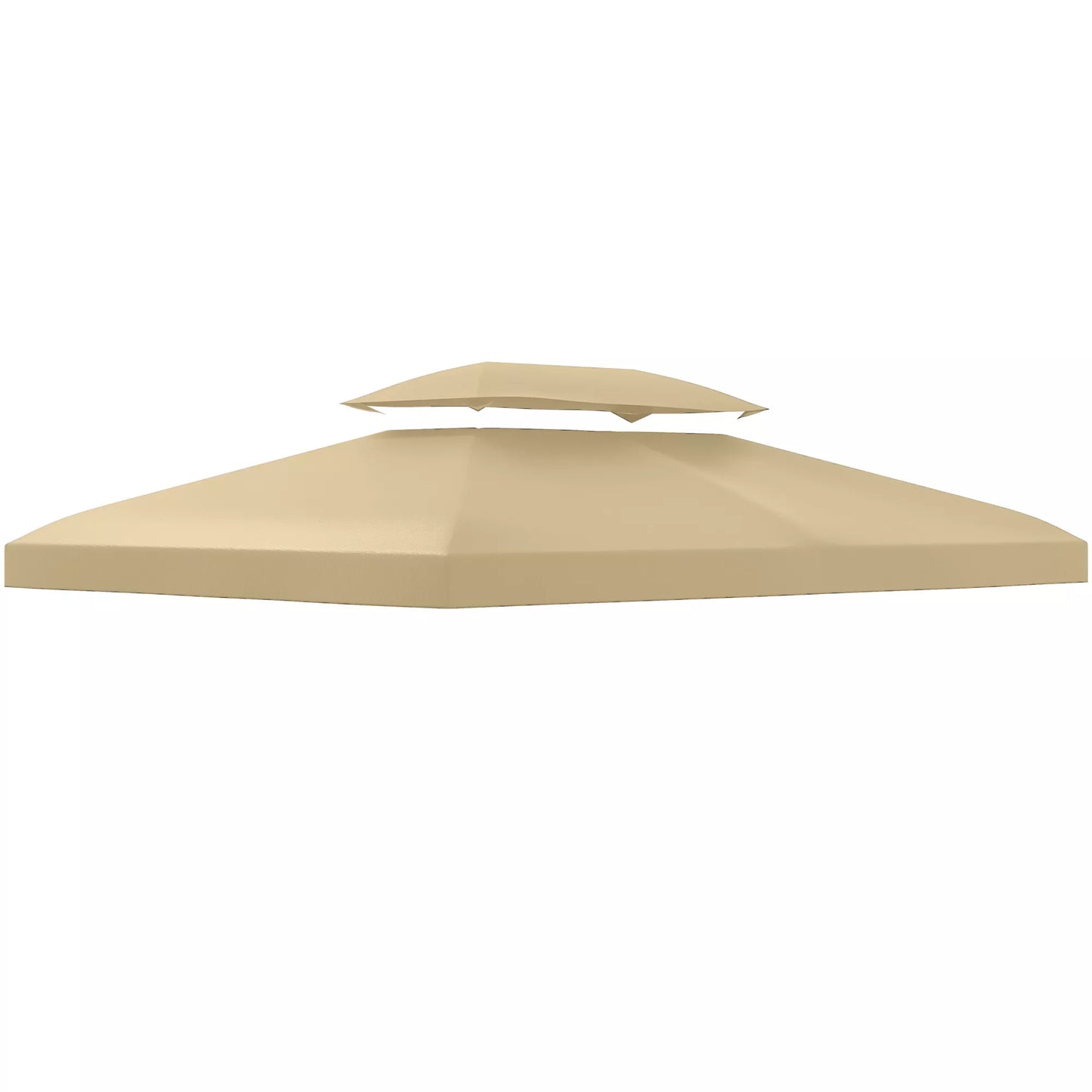 Paviljono stogo danga, paviljono stogas, 3×4 m, vandeniui atsparus, smėlio spalvos