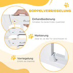 Dvigubo užrakto infografika su valdymo ir žymėjimo piktogramomis