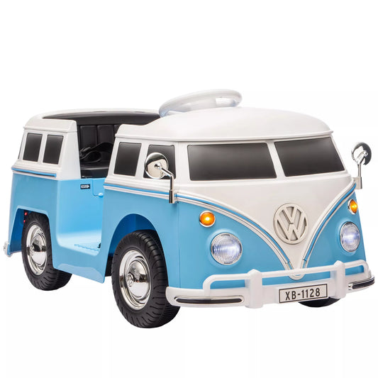 Elektrinis vaikiškas automobilis, 12V vaikiškas transporto priemonė su MP3, dvigubu varikliu, elektrinė transporto priemonė su garso signalu, švelnus paleidimas, 89x49x41,5 cm, mėlynas