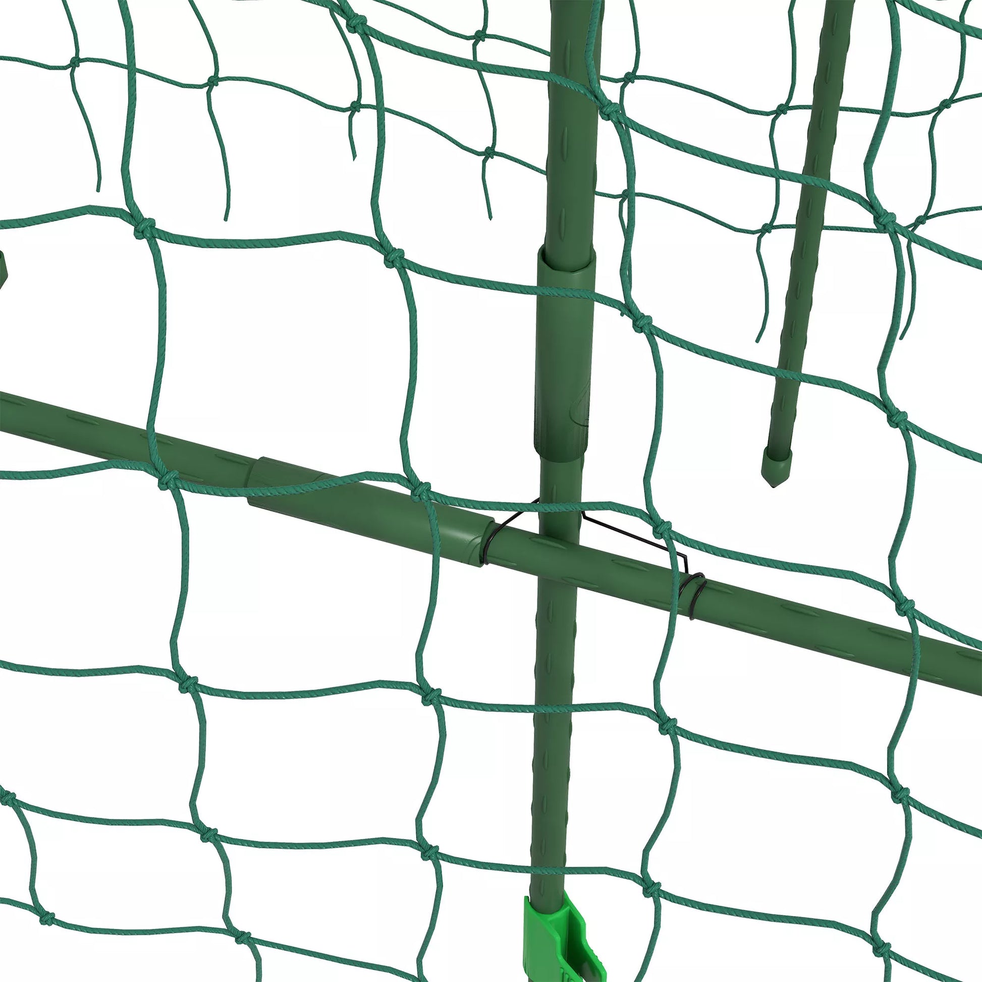 Didelis lankstus lankas, paukščių apsaugos tinklas, lengvas montavimas, metalas, 43 x 182 x 183 cm