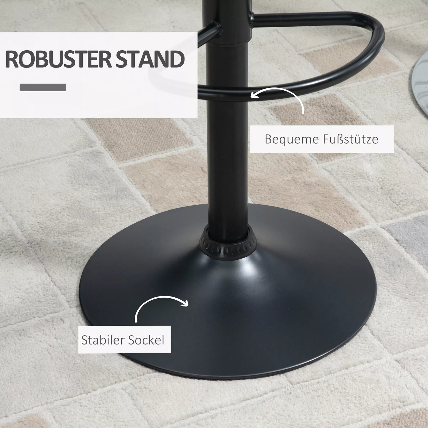 2 vnt. komplektas baro kėdžių retro dizaino 47 cm x 51,5 cm x 89–109 cm juodos