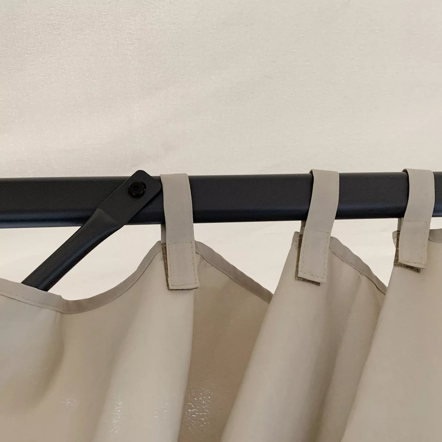 Sodo paviljonas 3 x 3 m Sodo palapinė Stogas su ventiliacijos angomis Šventinė palapinė su 4 šoniniais skydais atspari oro sąlygoms Aliuminio poliesteris khaki