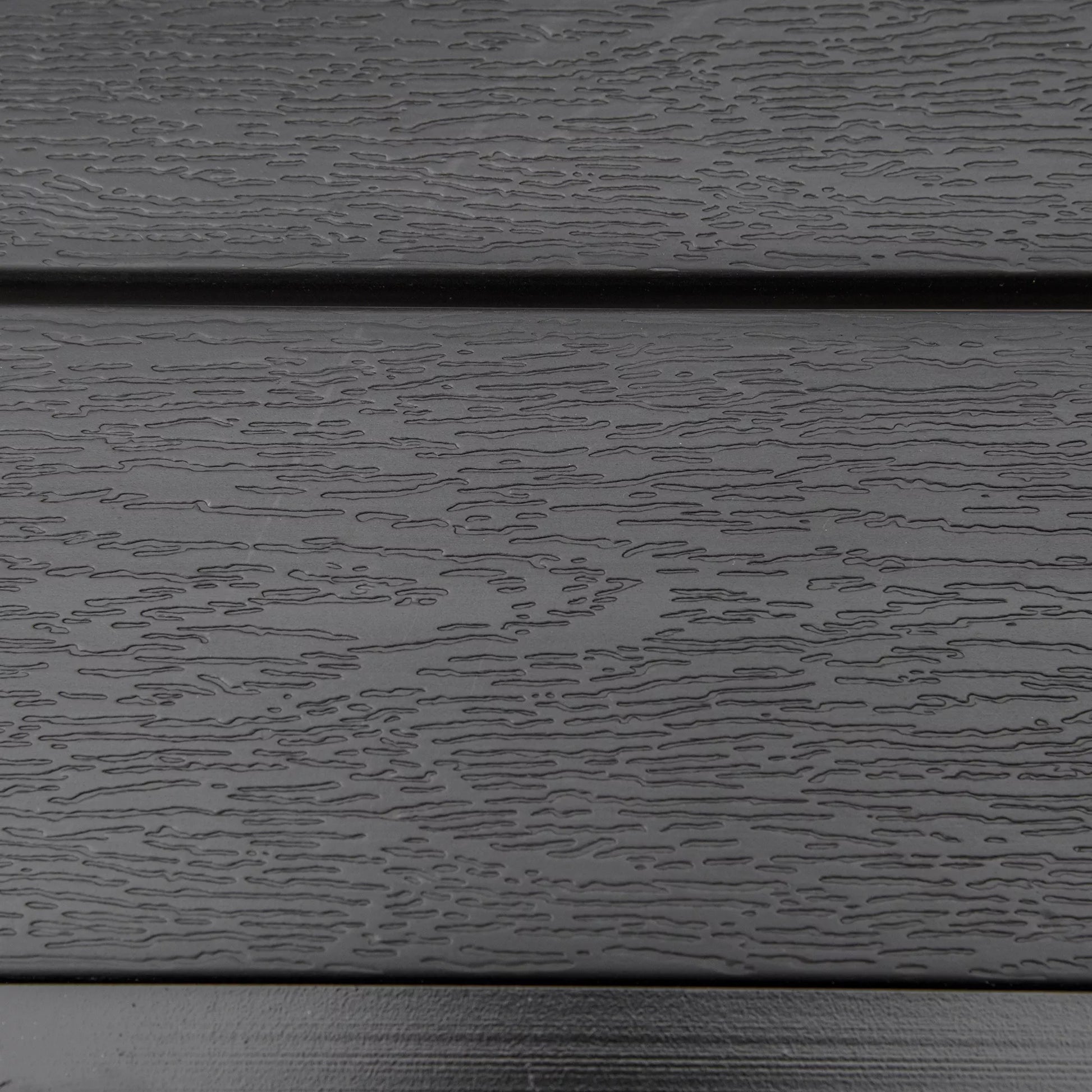 Sodo stalas 4 asmenims Valgomojo stalas Aliuminio stalas Sodo baldai Poilsio baldai Lengvai prižiūrimi Plastikiniai Juodi 78 x 78 x 74 cm