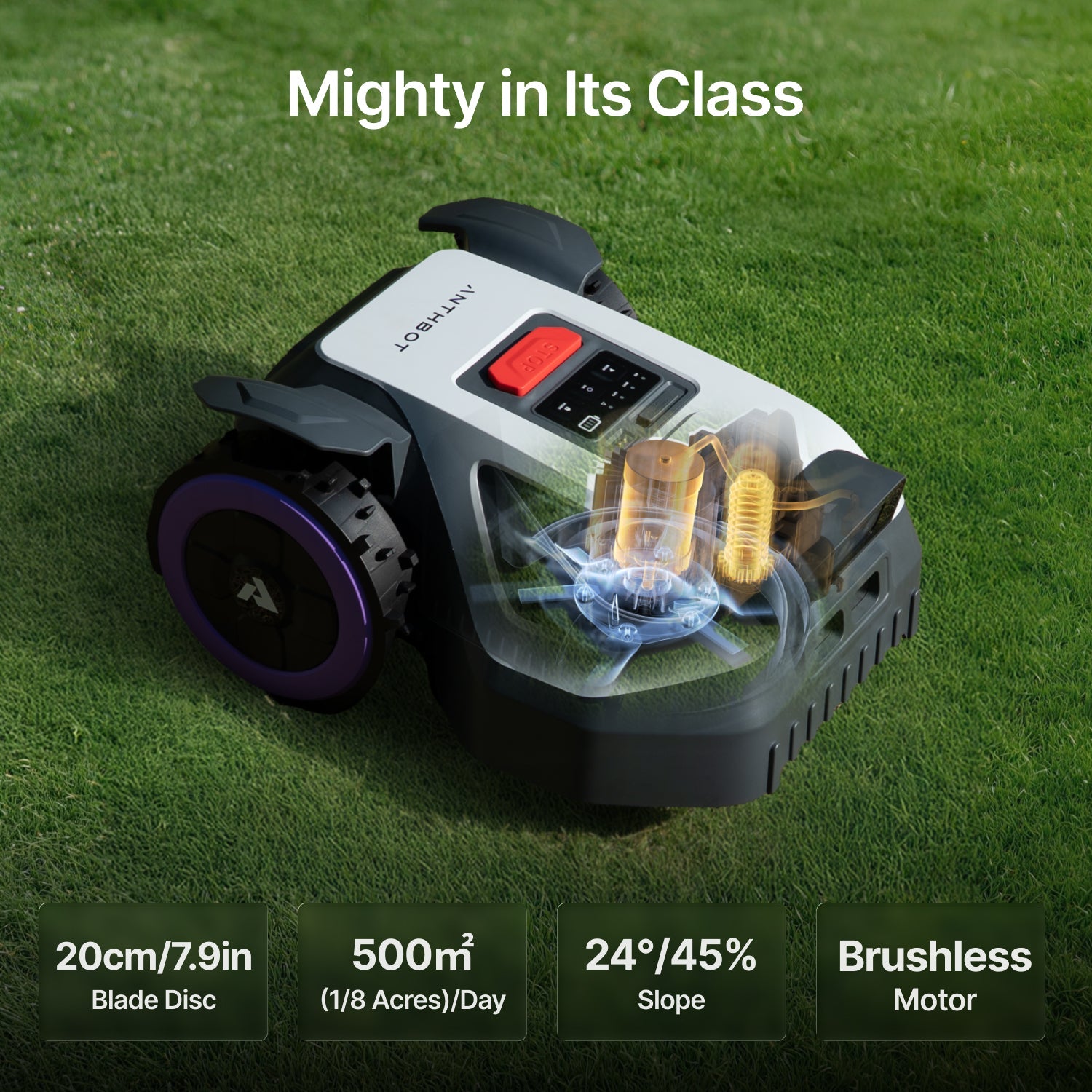 Vejos robotas Anthbot M5 LiDAR (500 m²)