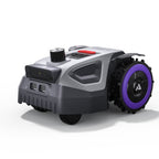 Anthbot M5 LiDAR vejų robotas iš galo, juodas korpusas baltame fone