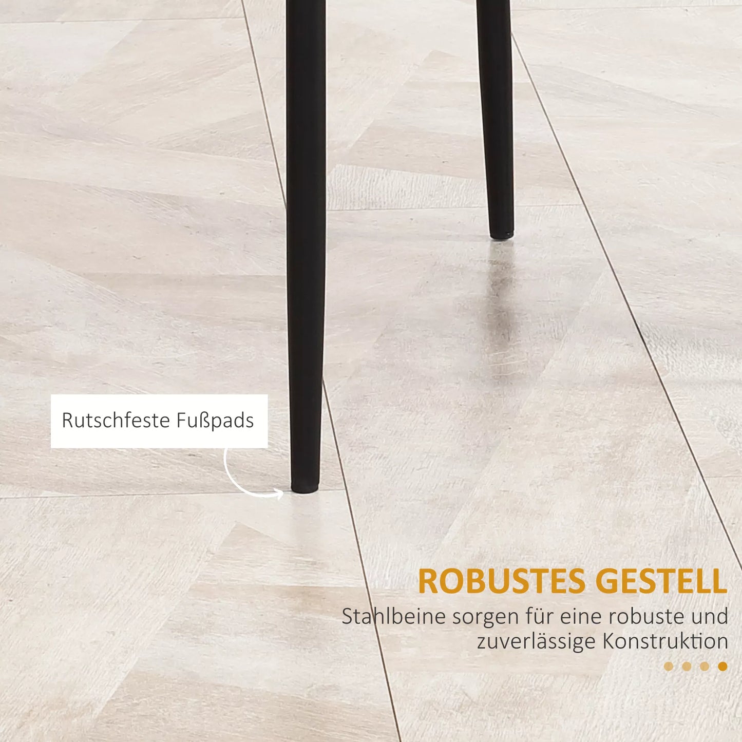 4 kėdžių komplektas, valgomojo kėdės, virtuvės kėdės, modernaus dizaino, 41 cm x 50 cm x 97 cm, juodos