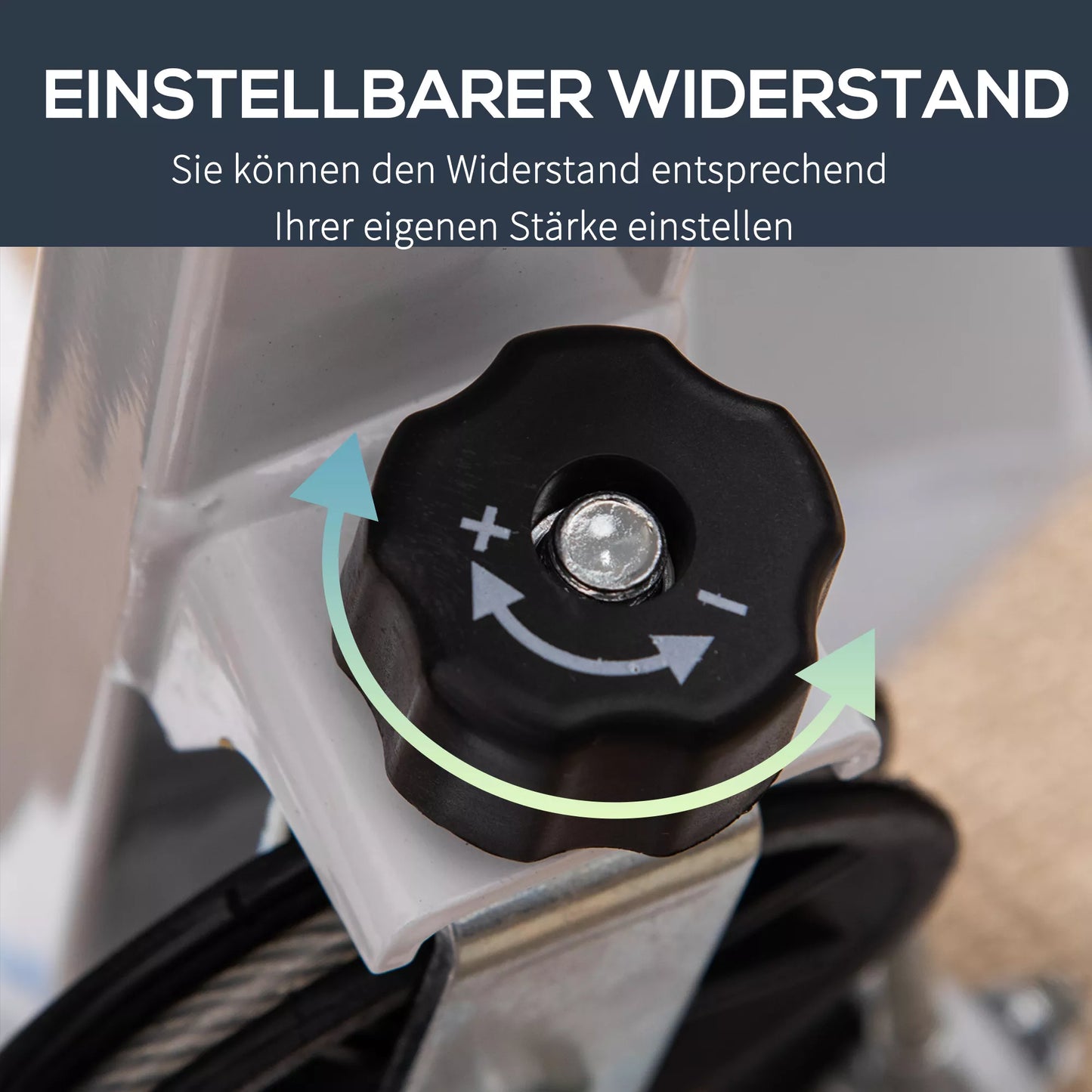 Steperis, LCD ekranas, neslystantys pedalai, plienas ir ABS, 55x44x108 cm, iki 100 kg