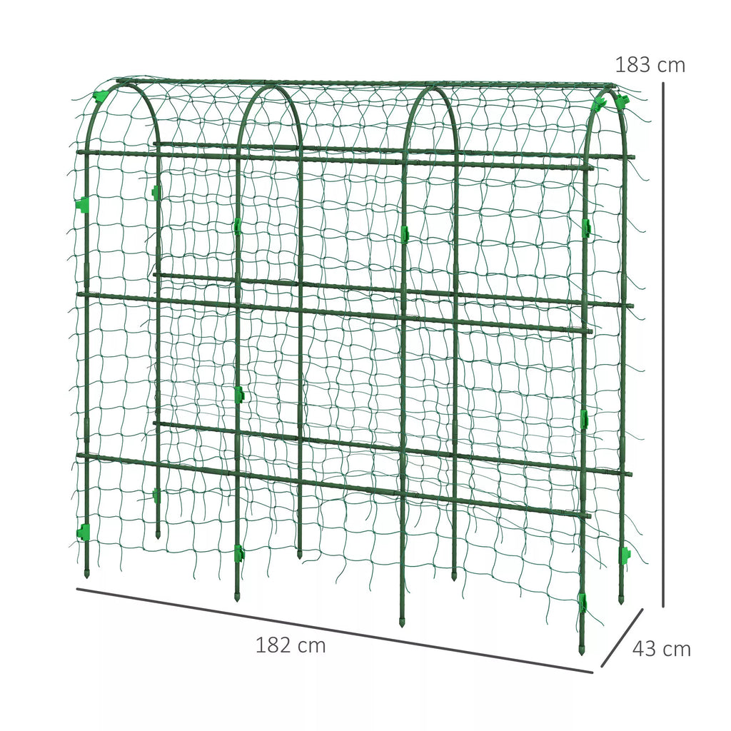 Didelis lankstus lankas, paukščių apsaugos tinklas, lengvas montavimas, metalas, 43 x 182 x 183 cm