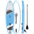 Stand Up Paddling Board Set Pripučiamas 320 cm SUP lentas su reguliuojamu irklas Neslystantis EVA denis Kojų dirželis Pompa