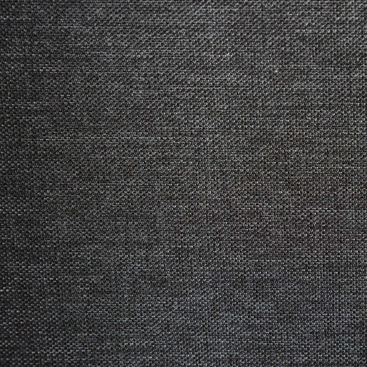 Juoda komoda su 3 stalčiais, lino apdaila, su lentynomis ir rankenomis