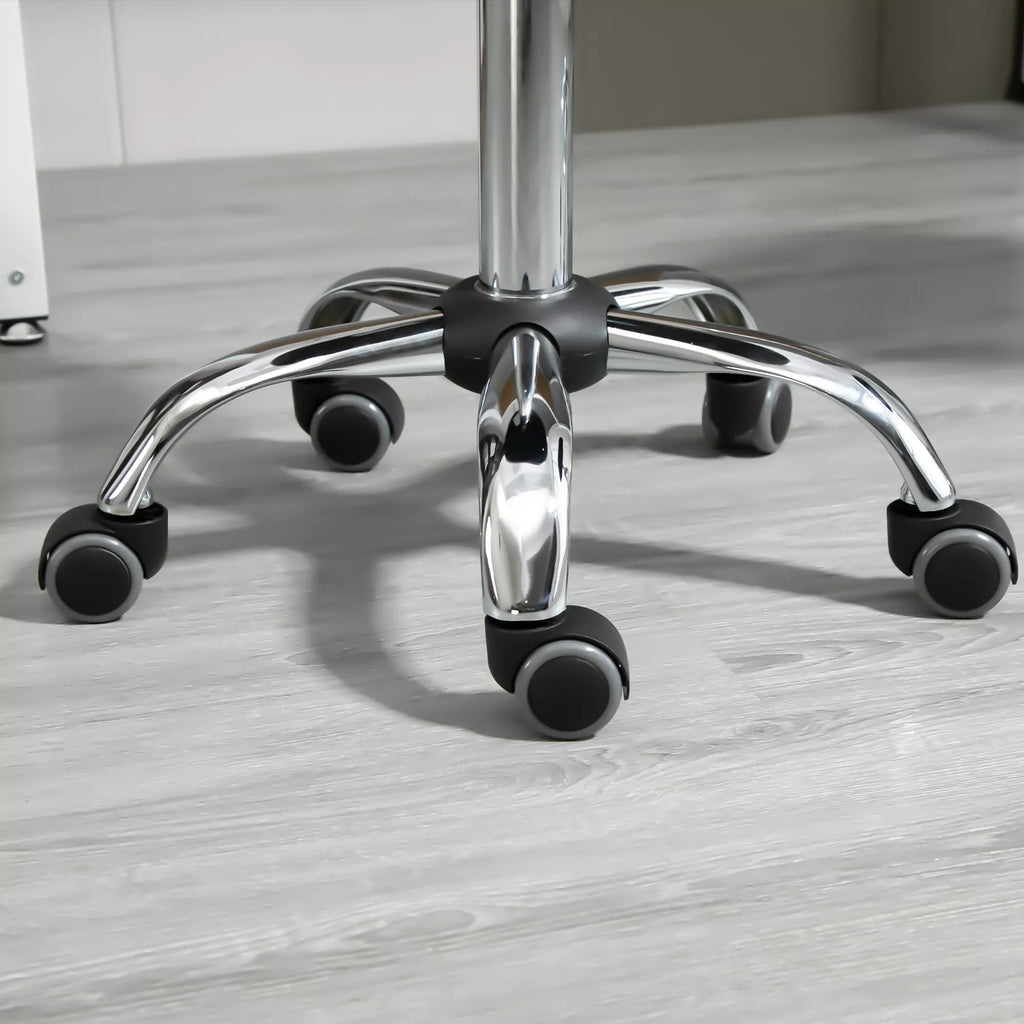 Sukamoji taburetė reguliuojamu aukščiu iki 63 cm, juoda, 2 vnt.