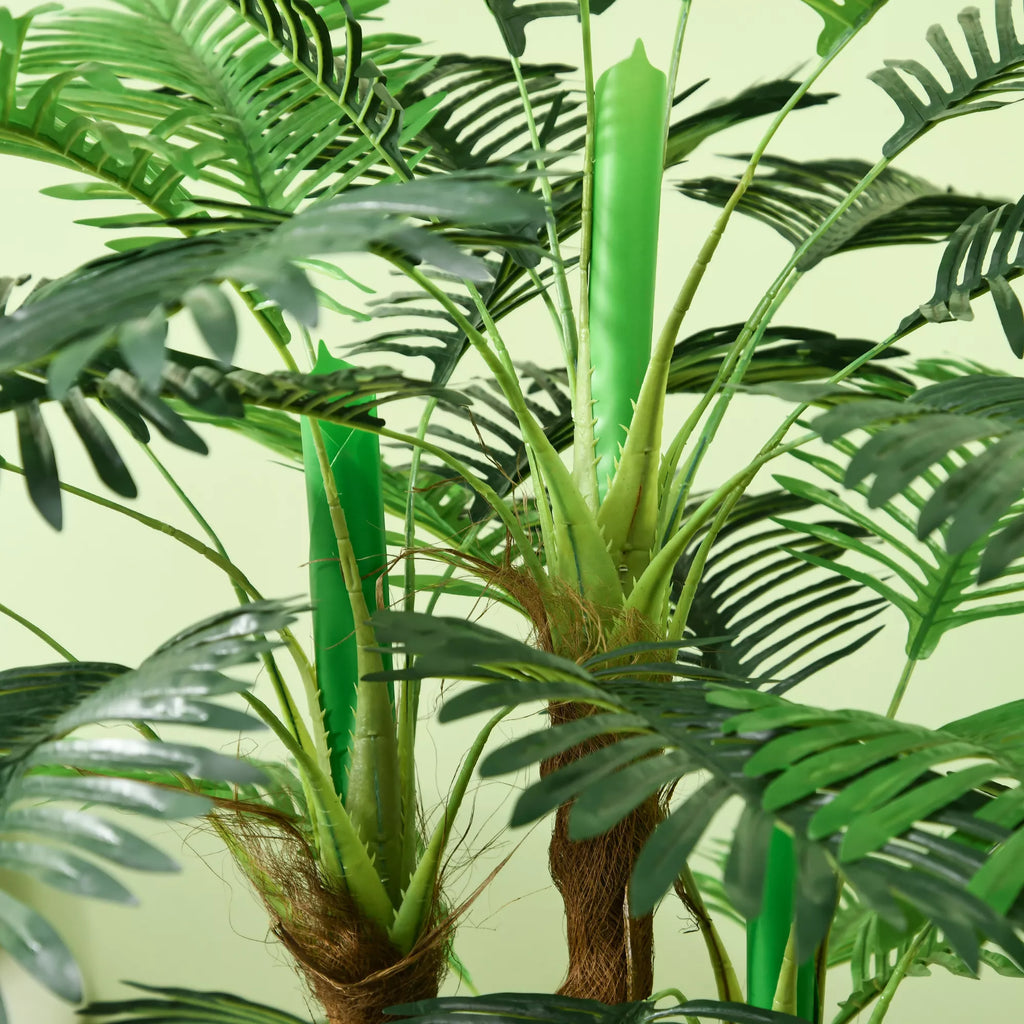 Dirbtinė palmė, 1 m, su vazonu, žalia
