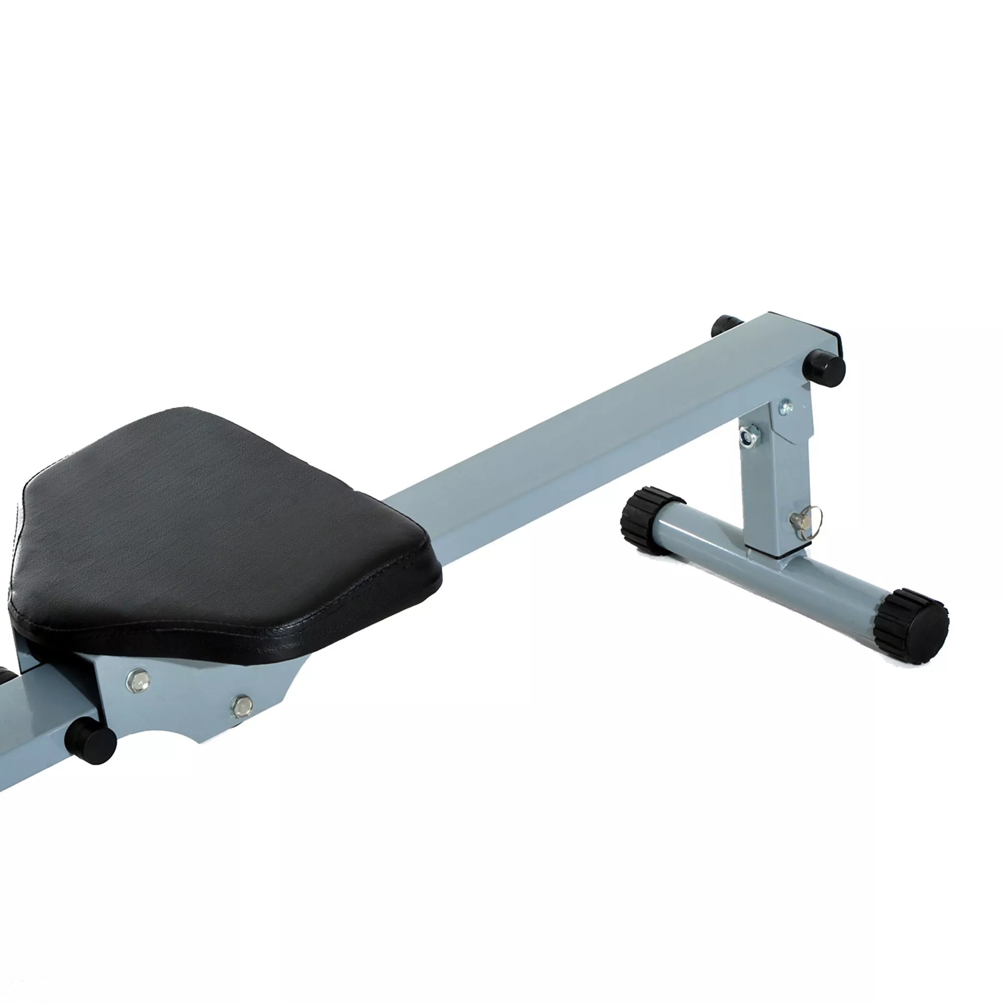Iklaujamasis irklavimo treniruoklis su LCD ekranu, iki 100 kg, pilkas