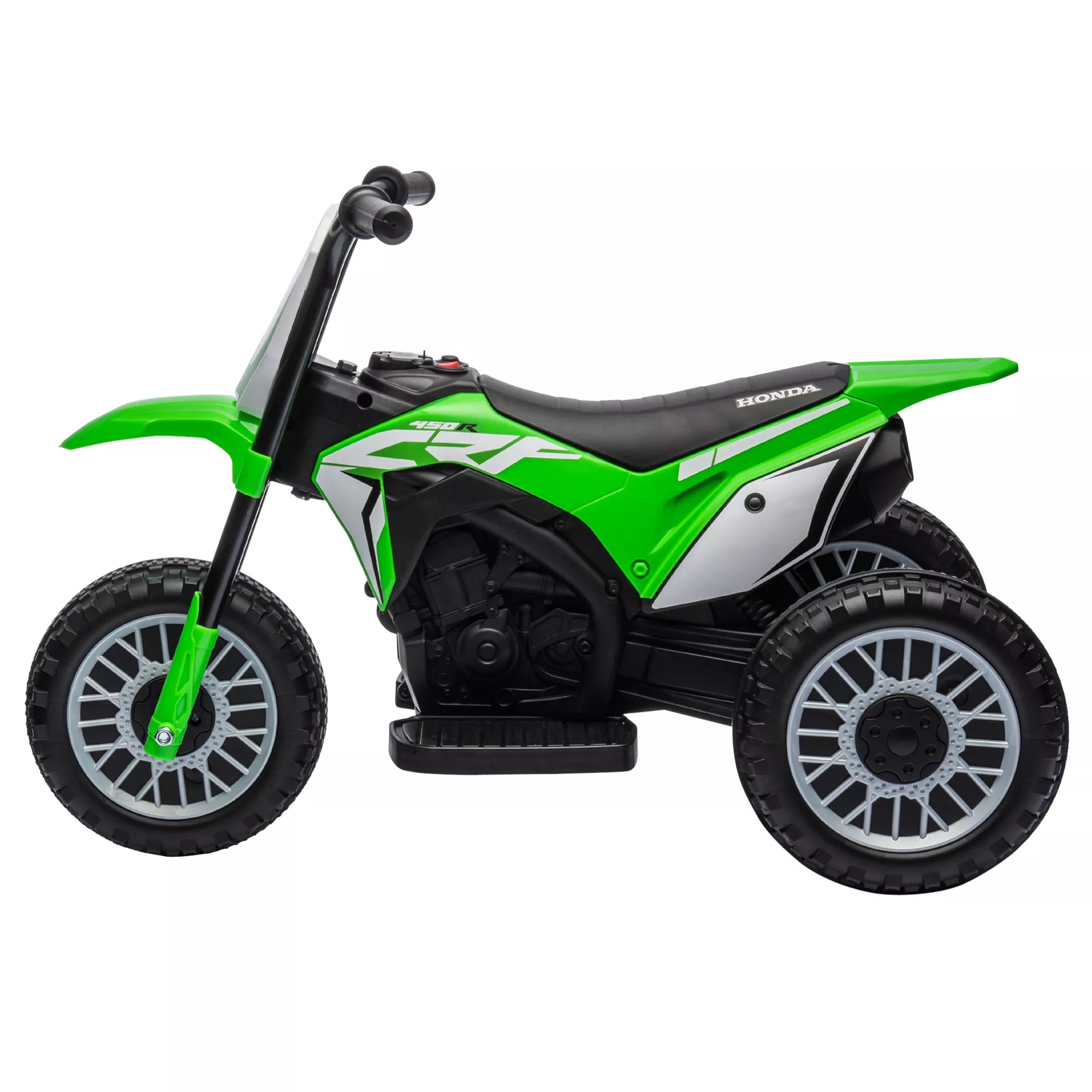 Elektrinis motociklas Honda CRF450RL 18–36 mėn. vaikams, žalias