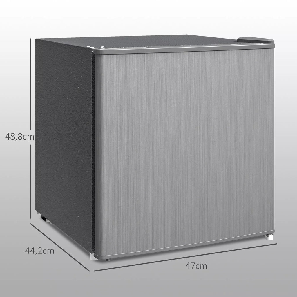 Mini šaldiklis 35 l Elektrinis laisvai pastatomas šaldiklis 161 W Mini šaldiklis 47 x 44,2 x 48,8 cm Pilkos spalvos