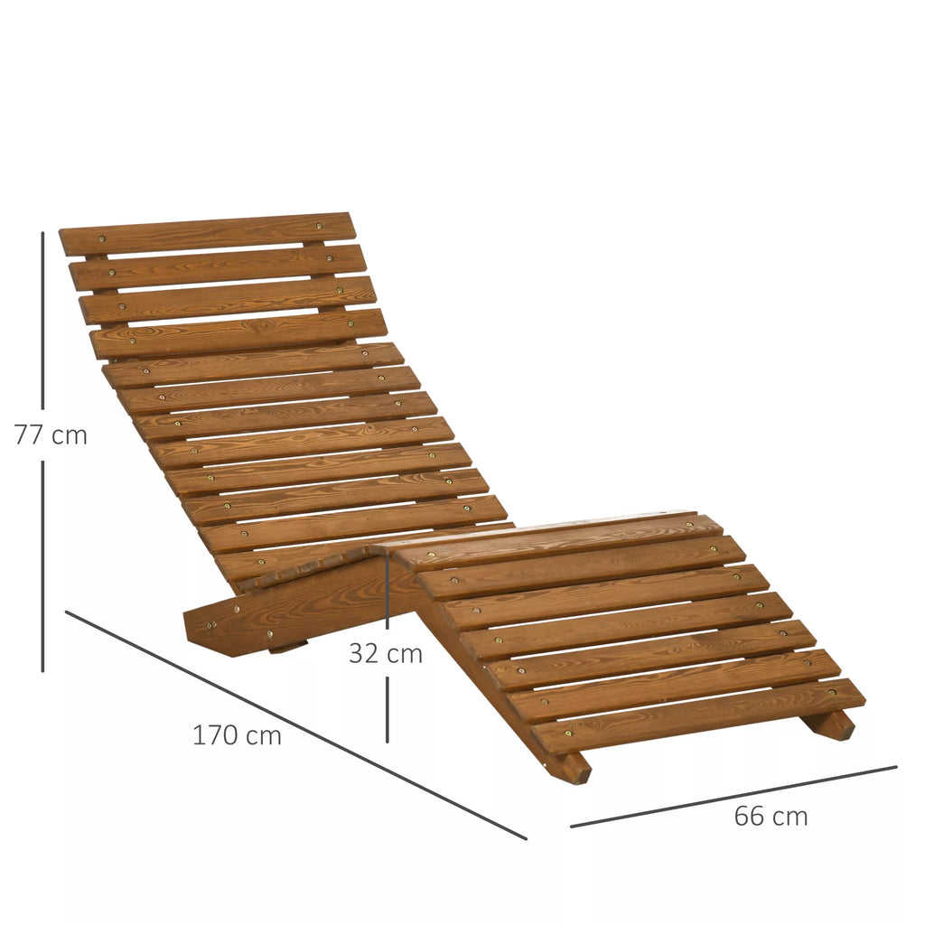 Matmenų schema: ilgis 170 cm, plotis 66 cm, atlošo aukštis 77 cm, pakopos aukštis 32 cm