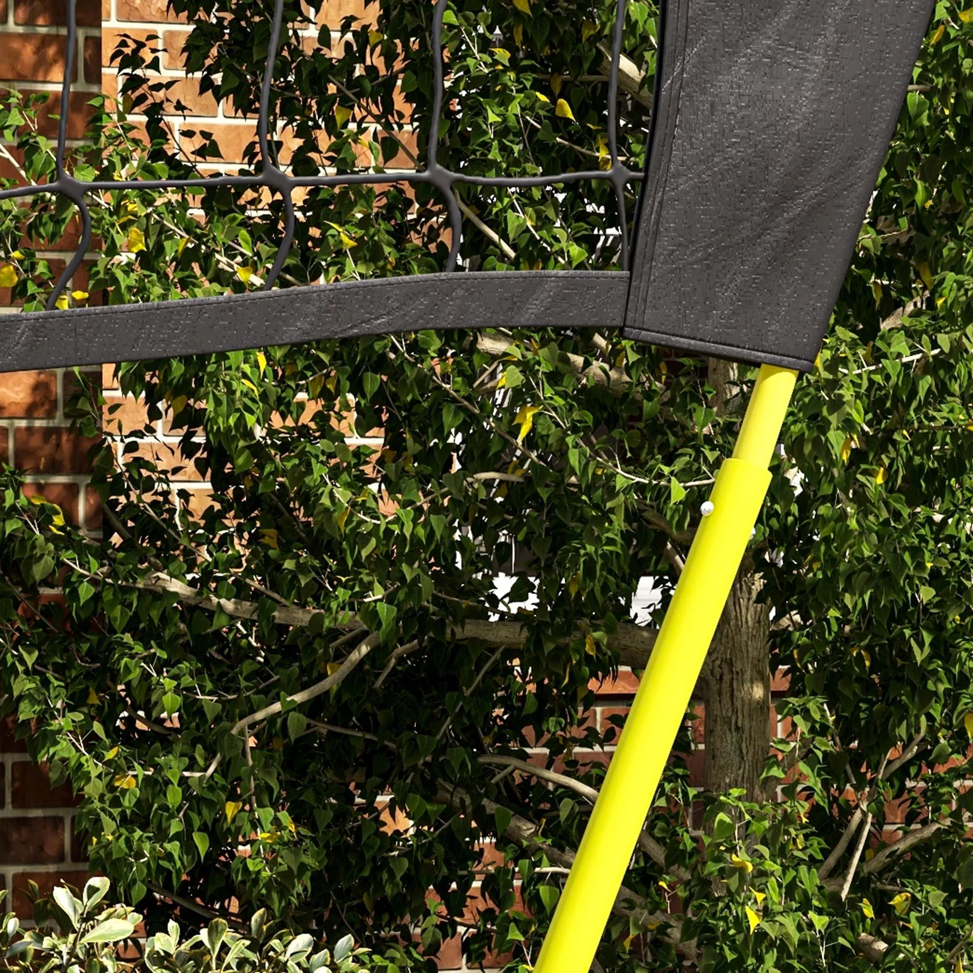 Badmintono ir tinklinio tinklo rinkinys, 400 cm, mėlynas/žalias