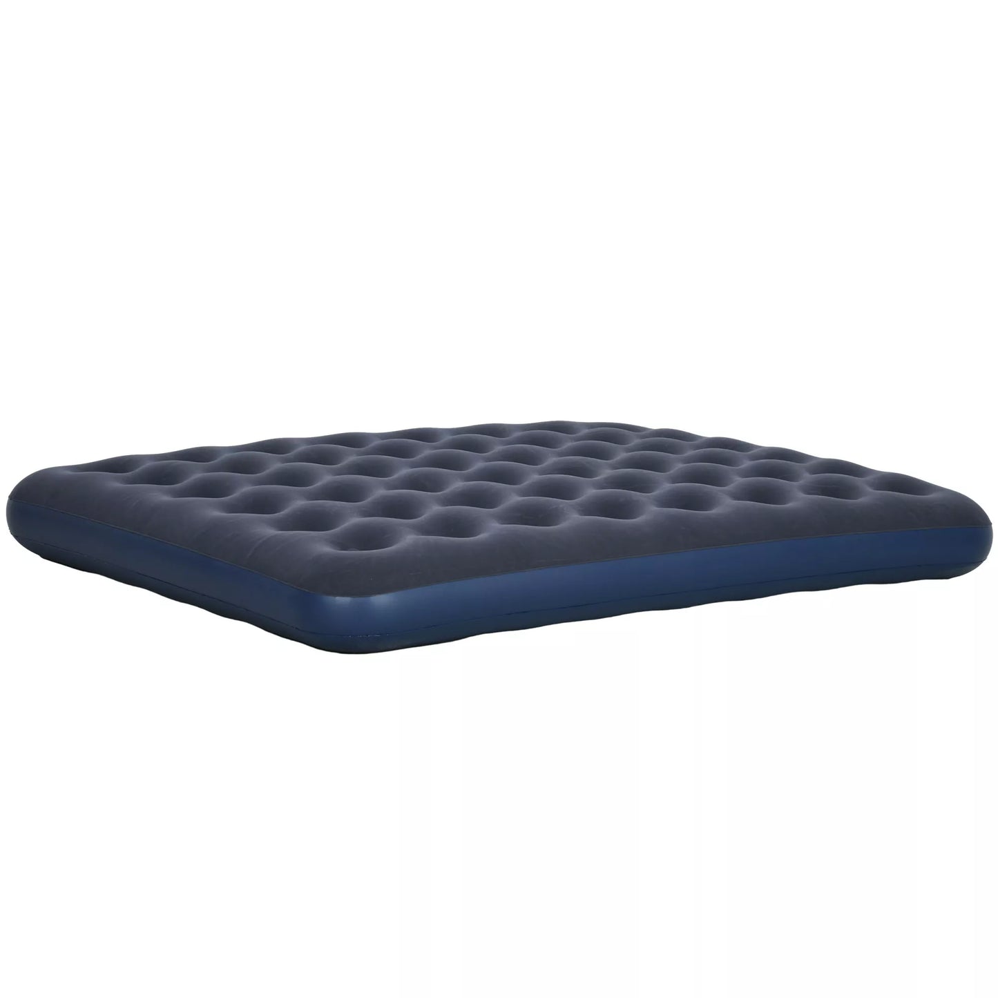 Pripučiama čiužinys 2 žmonėms, minkštas ir tvirtas, 203x152x22cm, Tamsiai mėlyna