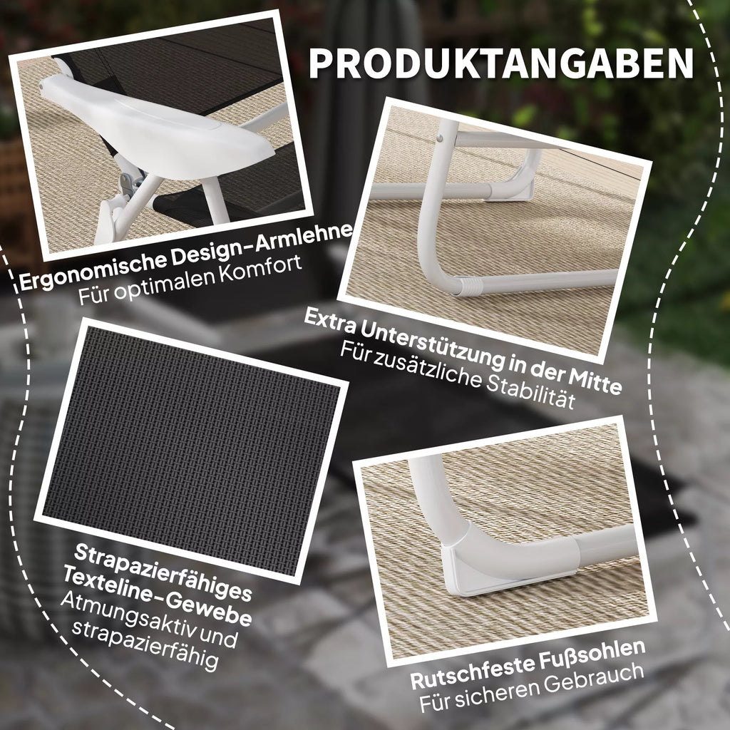 Porankės, centrinės atramos, tinklinio audinio ir neslystančių kojelių detalės