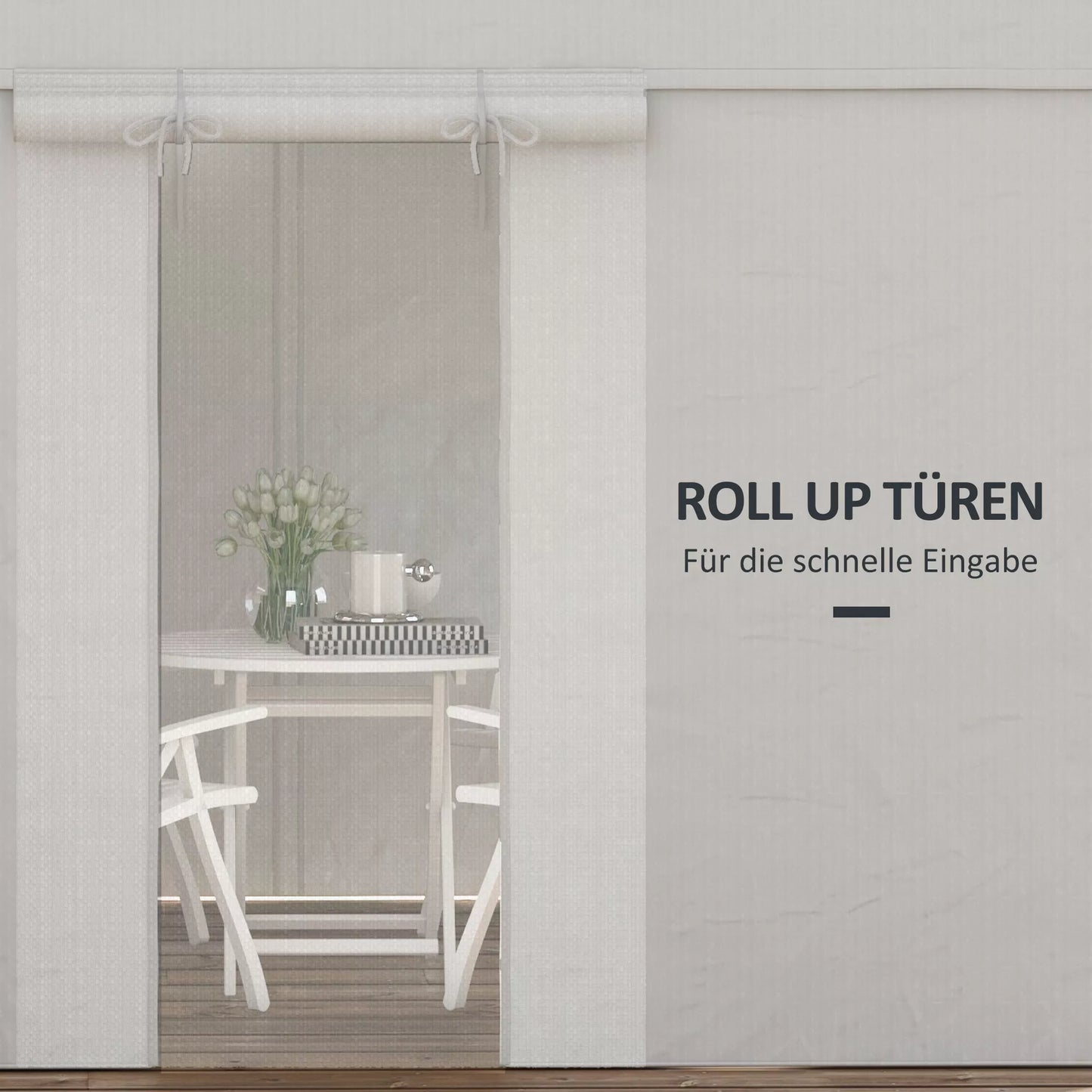 Pakaitinis stogelis paviljonui, atsparus oro sąlygoms, 360 x 300 x 270 cm, baltas