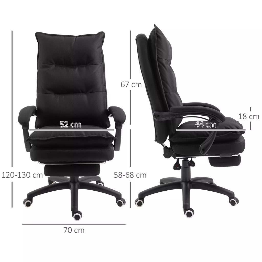 Schema su kėdės matmenimis: 70 cm plotis, 120–130 cm aukštis