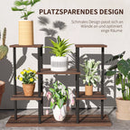 Grafika apie kompaktišką gėlių stovą