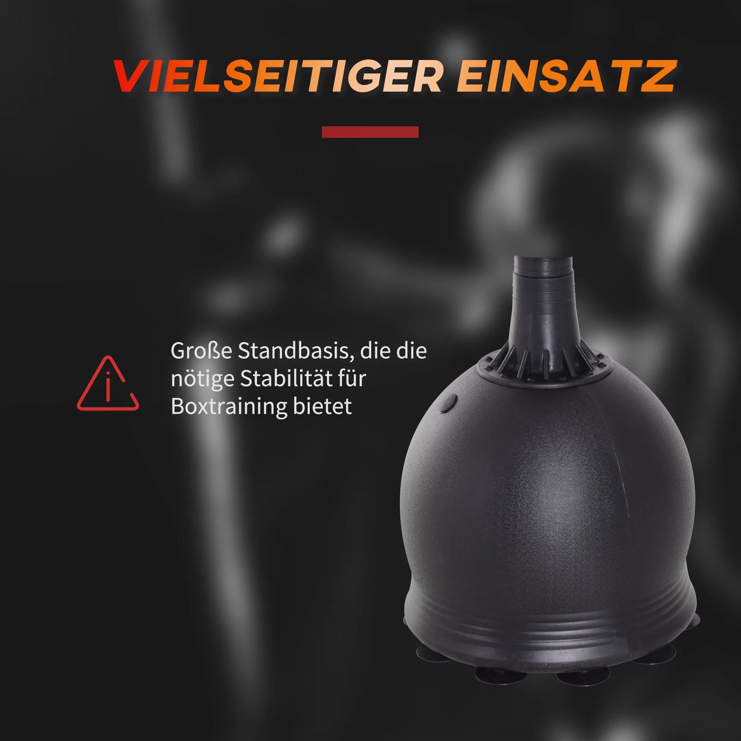 Stovimas bokso maišas 165cm suaugusiems. Laisvai pastatomas Heavy Duty bokso maišas su siurbtukų pagrindu, bokso partneris, bokso treneris. Tinka profesionalams ir pradedantiesiems. Juodas