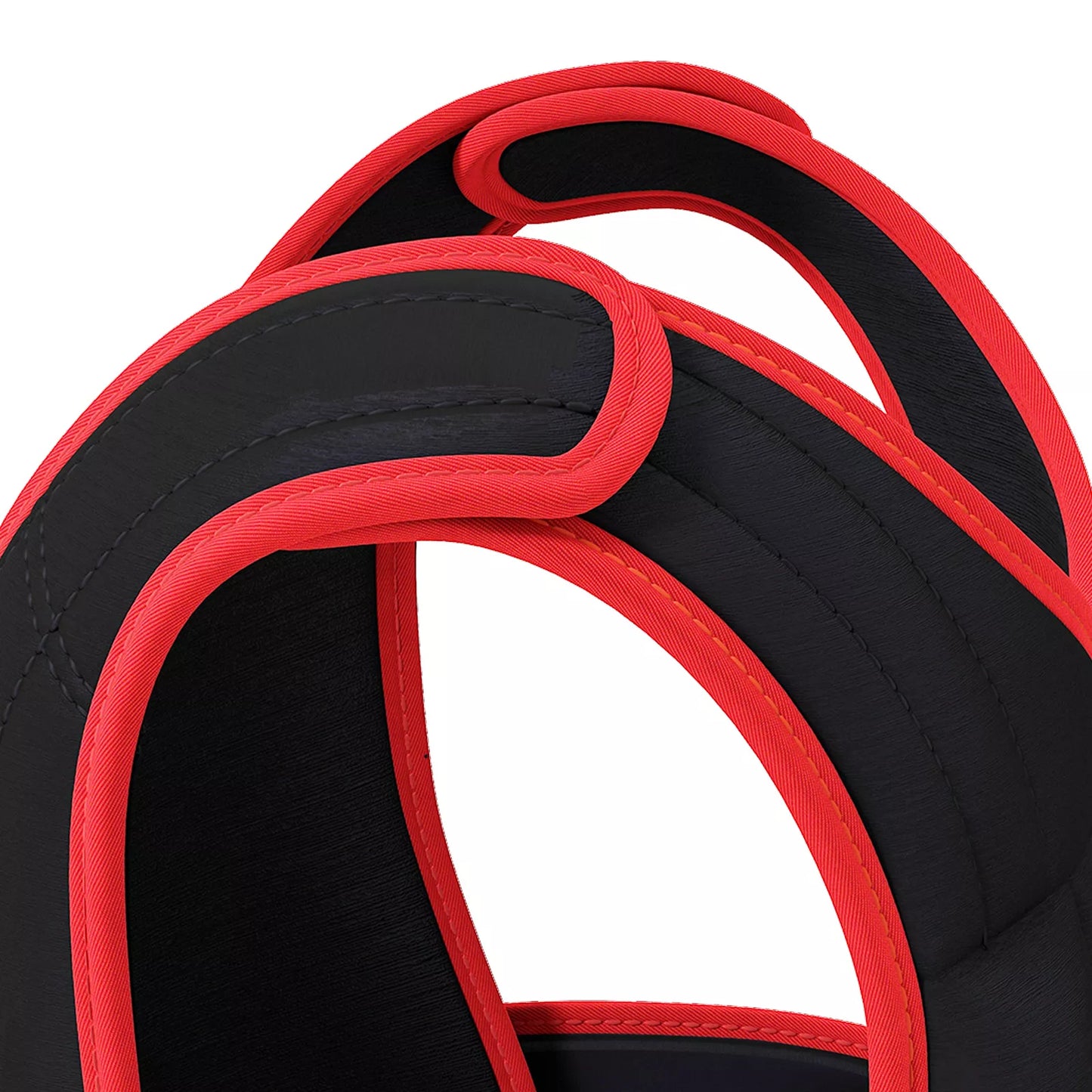 20 kg treniruočių/svorio liemenė su dvigubomis reguliuojamomis juostomis, skirta jėgos treniruotėms, fitnesui, Oksfordo audinys, metalo-smėlio užpildas, juoda+raudona, 60 x 50 cm