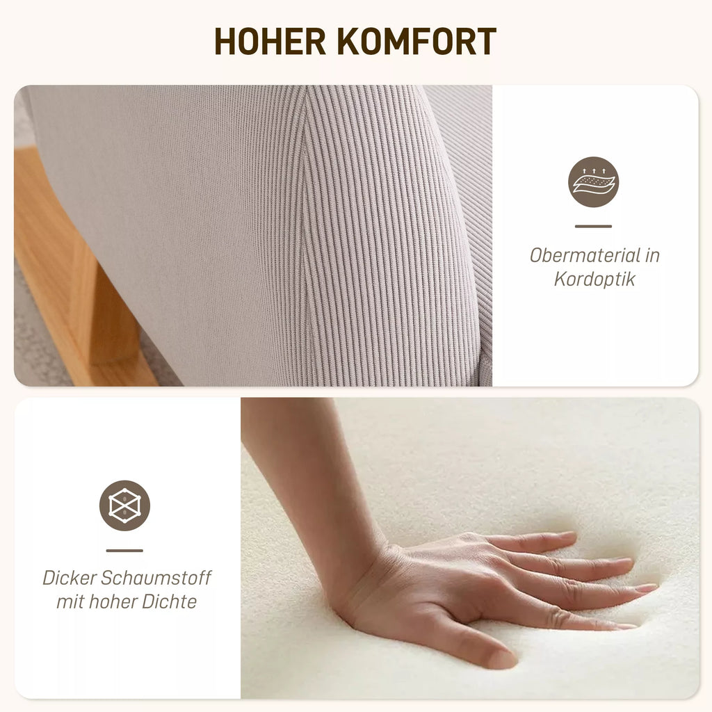 Supamas krėslas su ergonomišku atlošu iki 120 kg, šviesiai pilkas