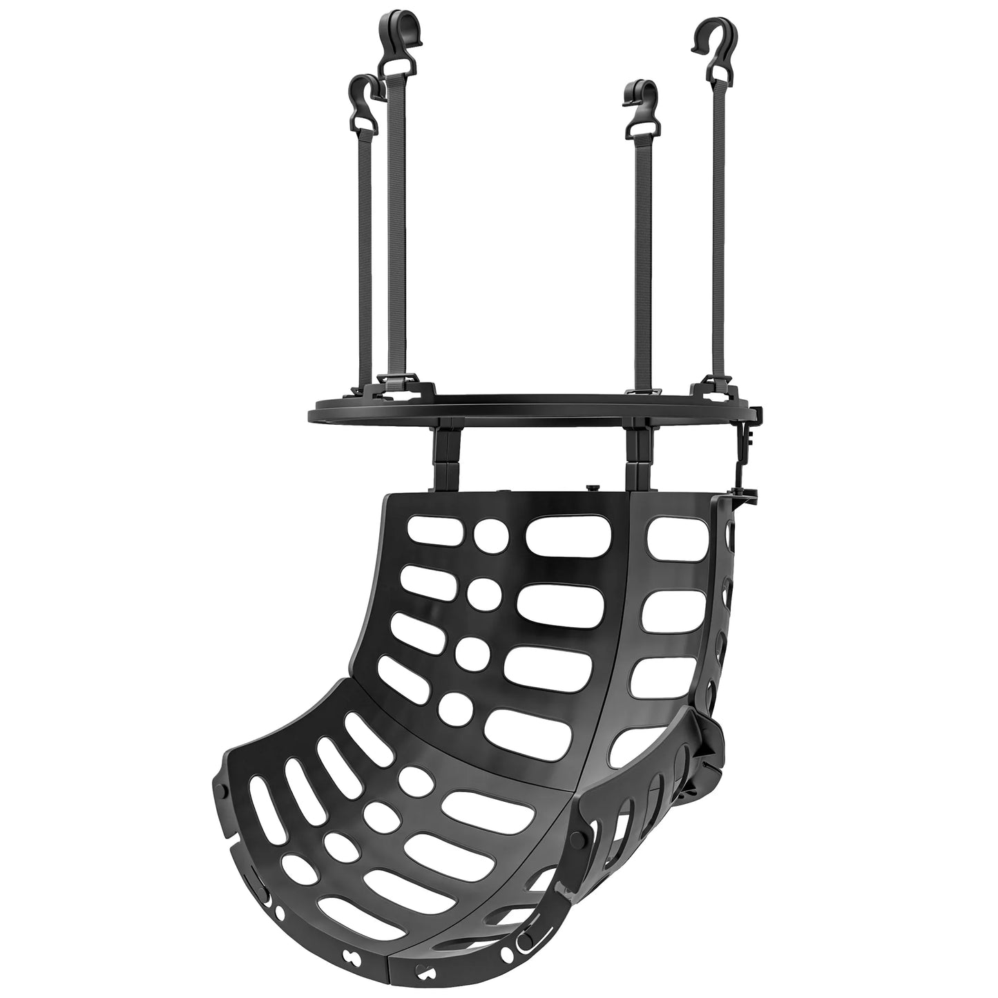 Krepšinio atmušėjas, reguliuojamo aukščio, sukamas 360°, plastikas, 35,6P x 35,6G x 75,5A cm, juodas