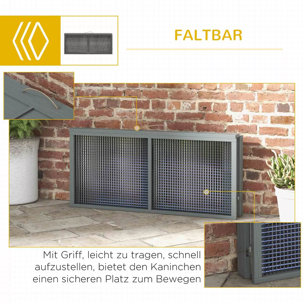 Plotas 1,15 m² — 2 ar 3 triušiams