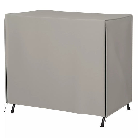 Apsauginis užvalkalas sodo sūpynėms, atsparus plyšimui, vandeniui, dulkėms, poliesteris, 177 x 114 x 152 cm, pilkos spalvos