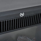 Pastatomas elektrinis židinys, 600/1200 W, 34 × 17 × 31 cm, juodas