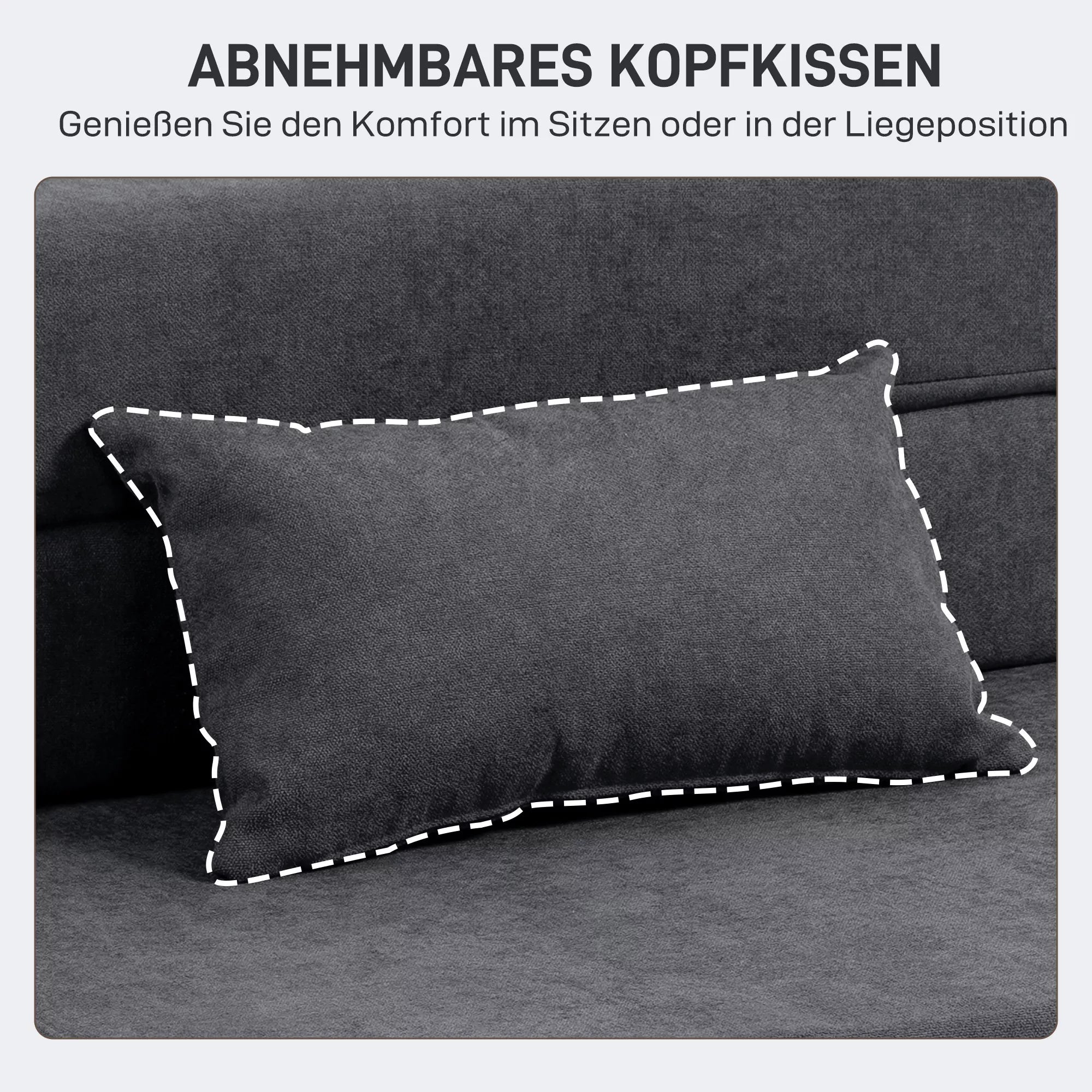 Grindų sofa, minkšta sofa, transformuojama į čiužinį, putplastis, pagalvės, tamsiai pilkos