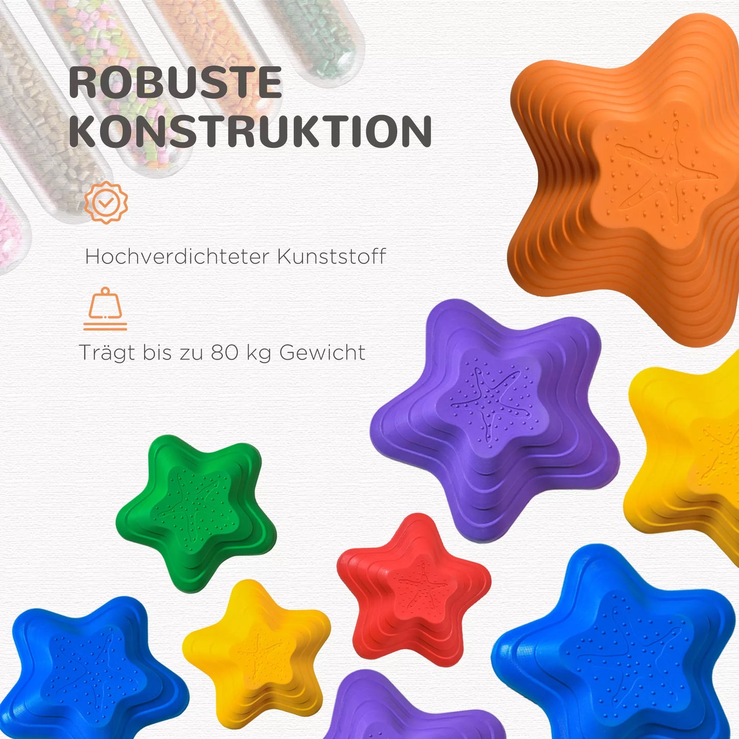 Sukraunami neslystantys pakopėliai vaikams, 3 dydžių, iki 80 kg, skirti naudoti lauke ir viduje