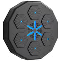 Bokso treniruoklis su muzikos funkcija, Bluetooth, šviečiančiais taškais, tvirtinimu prie sienos, dirbtine oda, juodas