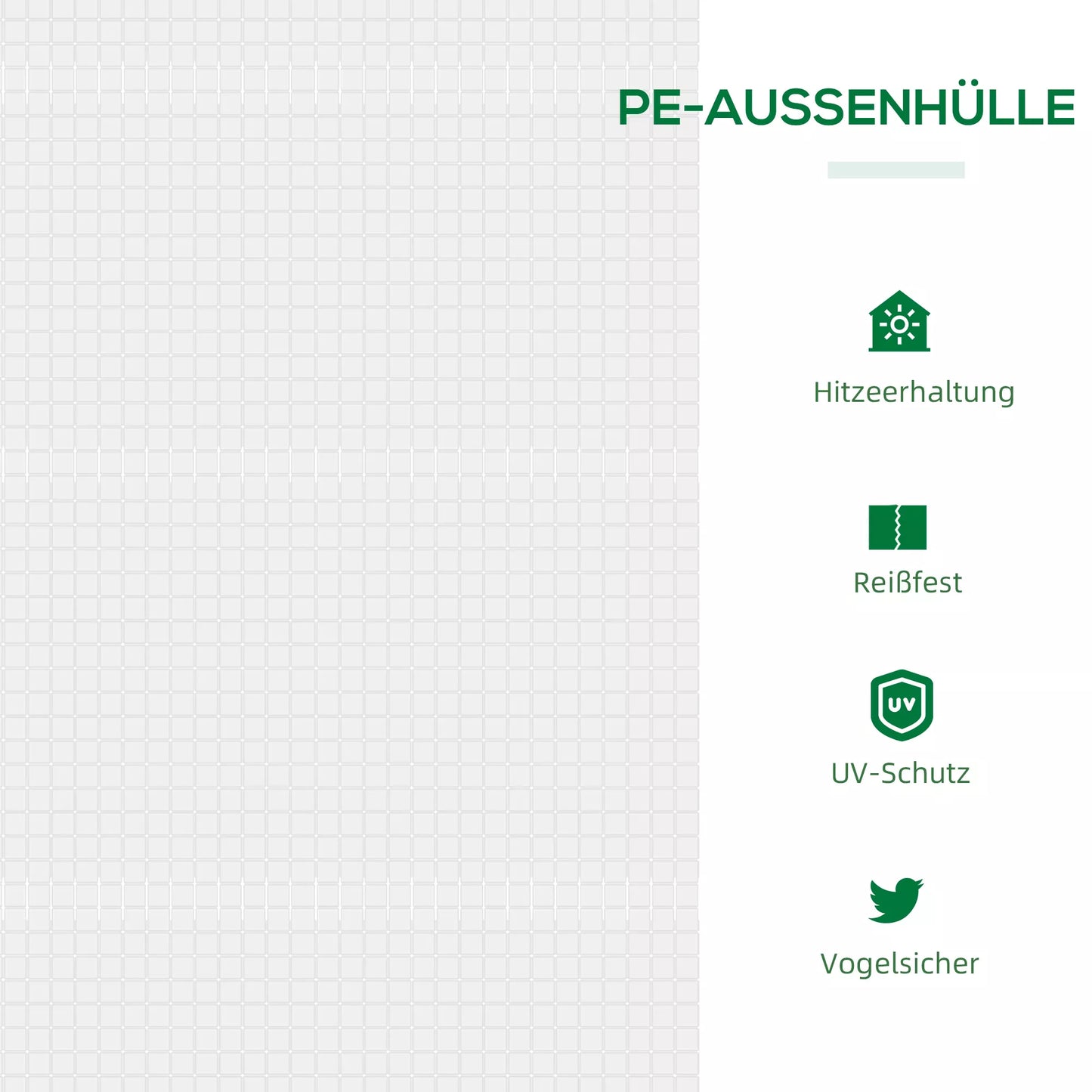 Šiltnamis su langu, PE tinklelio plėvelė, plieninis plėvelinis šiltnamis, šiltnamis balkonui, sodui, namelis pomidorams 120x60x60cm, šiltnamis daržovėms, gėlėms, augalams, baltas