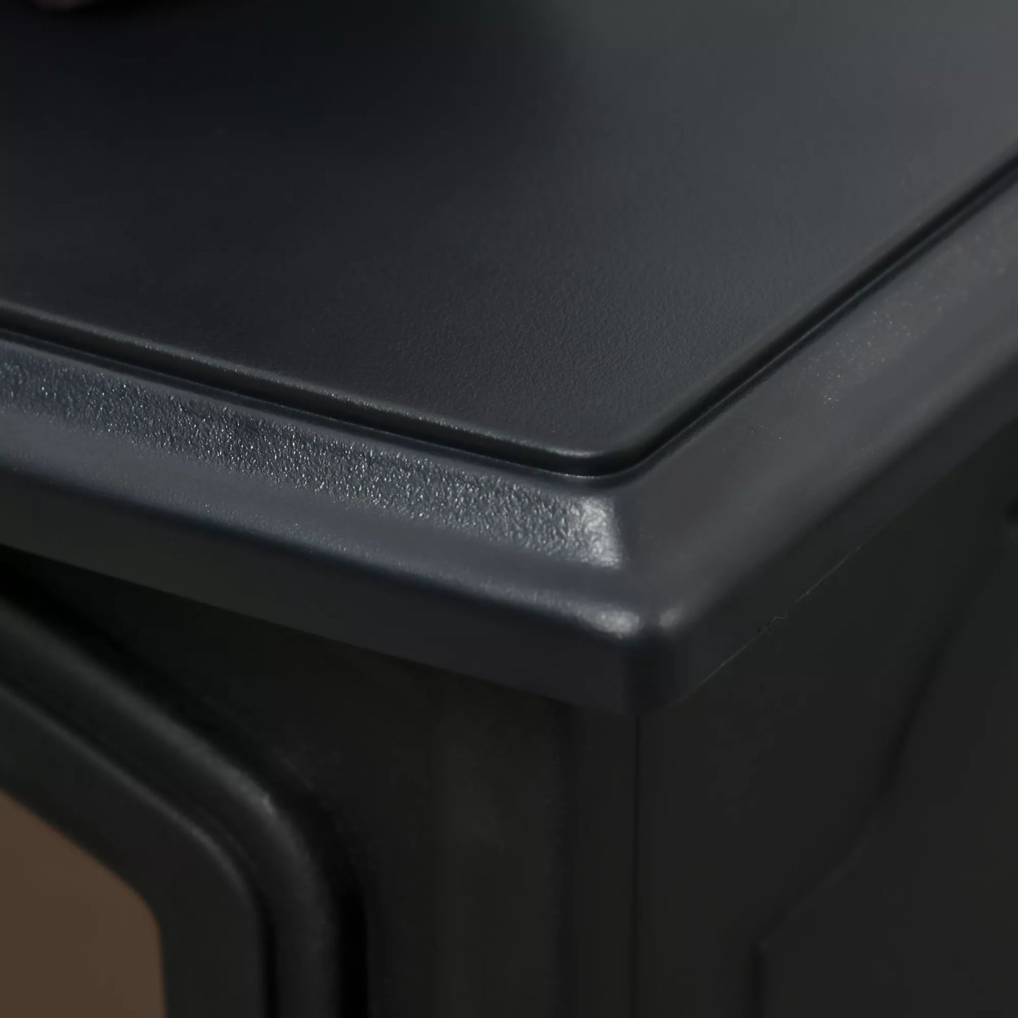 Laisvai pastatomas elektrinis židinys, liepsnos efektas, 2 šildymo režimai 1000W/2000W, grūdintas stiklas, juodos spalvos, 36,5x24x45,5 cm