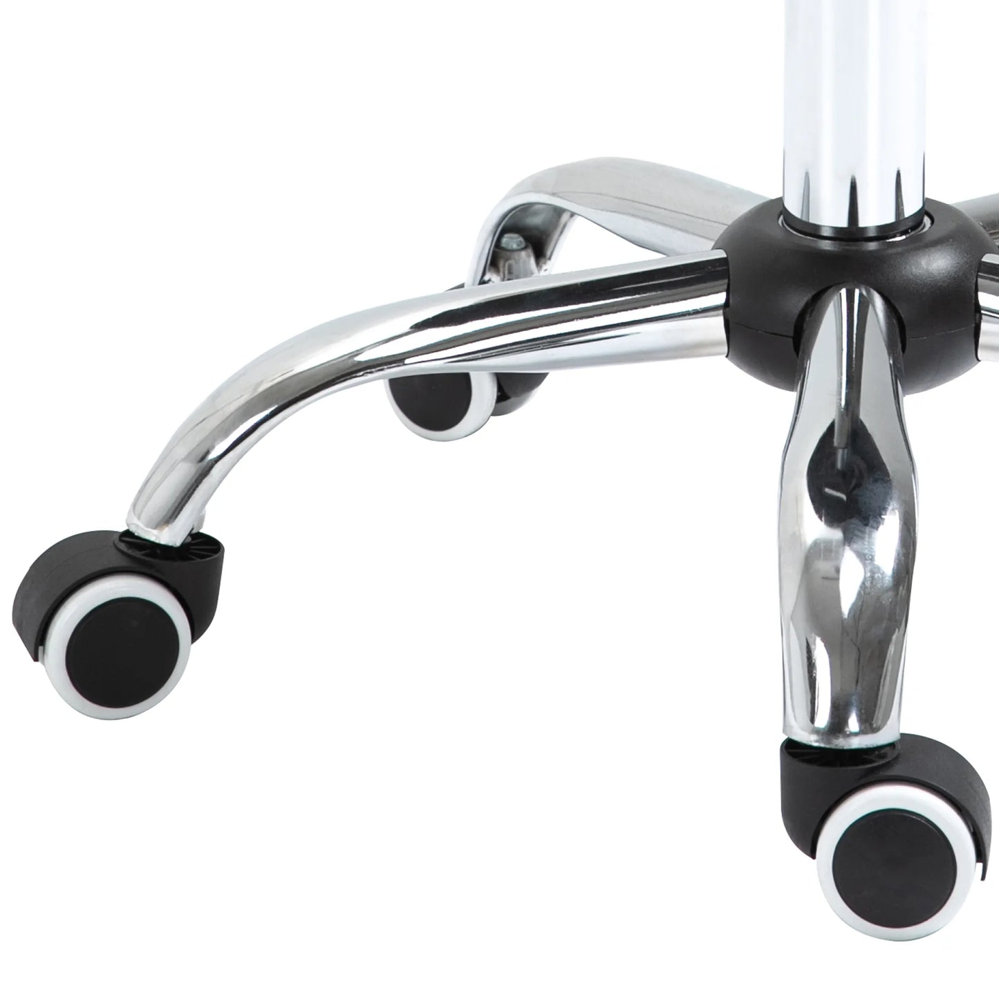 Reguliuojamo aukščio ratinė darbo kėdutė ant ratukų 49-61 cm, pasukama balninė kėdutė biurui, salonui, masažui, SPA, juoda