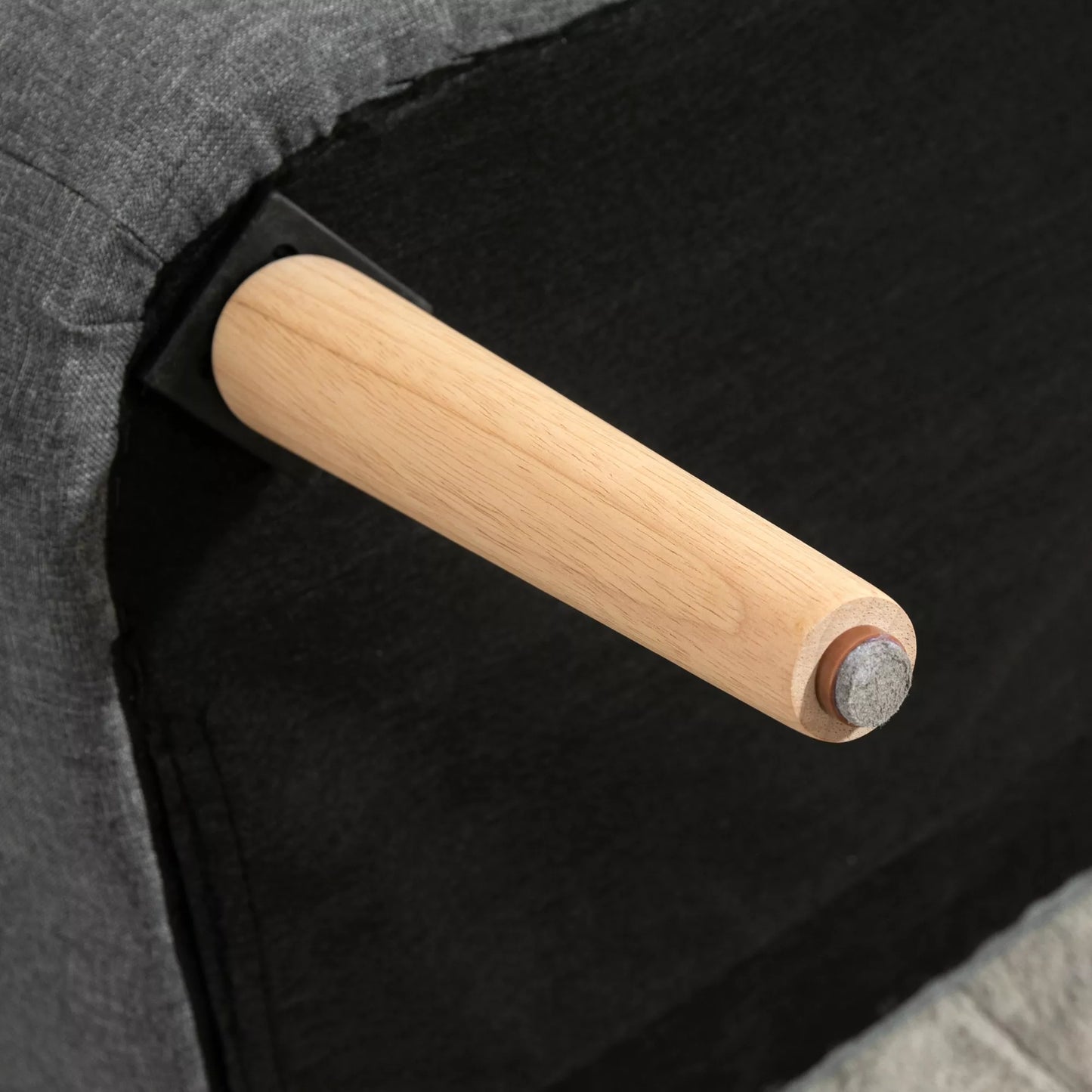 2 vietų sofa, minkštas apmušalas, lengvai prižiūrimas užvalkalas, iki 150 kg, 117 x 56,5 x 77 cm, šviesiai pilka