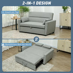 Infografika: sofa-lova – diena sofa, naktis lova su 2-in-1 schema